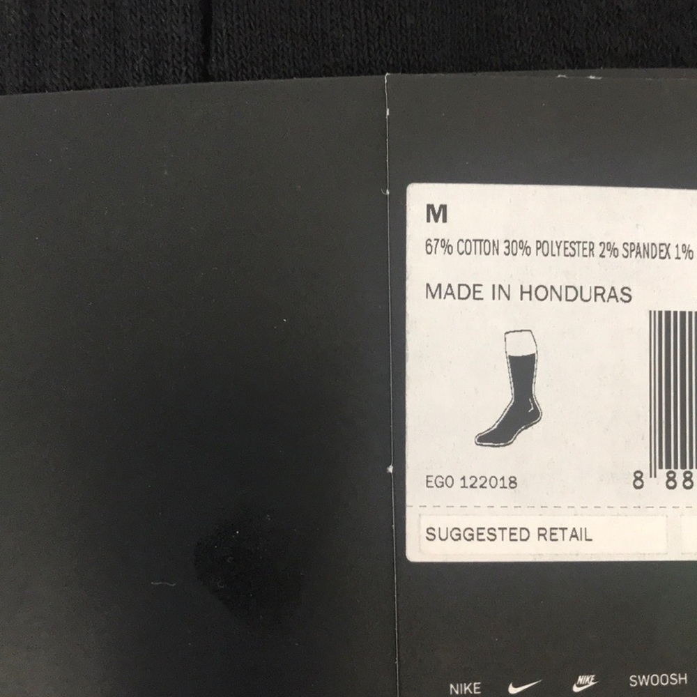 NIKE EVERYDAY COTTON CUSHIONED CREW - Picture 5 of 5